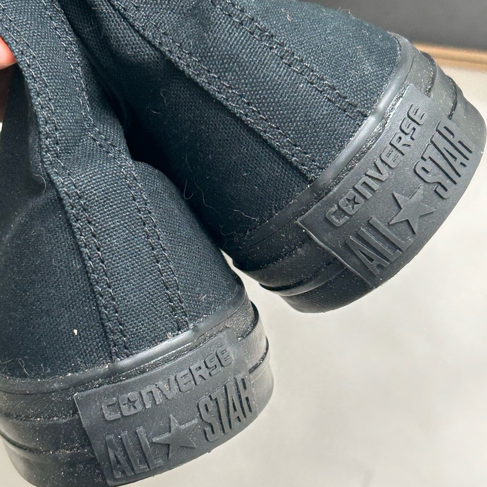 Converse Black Sneakers - Picture 9 of 11